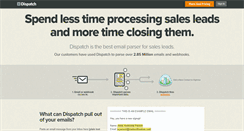 Desktop Screenshot of getdispatch.com